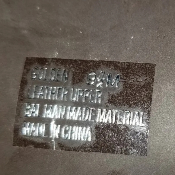 Chinese Laundry  Leather Colorblock Retro Style"Golden" Wedge Style Sandals 9.5 - Picture 7 of 12